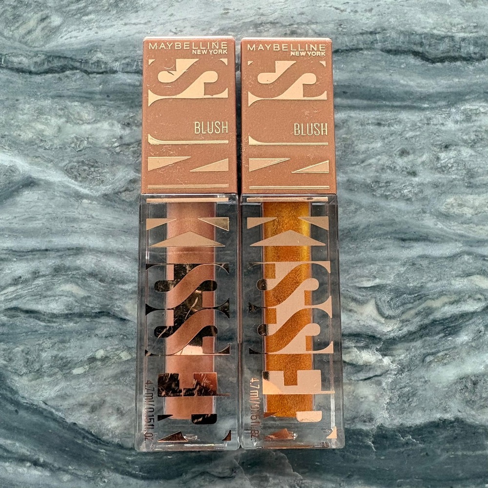 Maybelline Sunkisser Liquid Blush 03 Sol Search‎ 07 Rooftop Views Set of 2 New